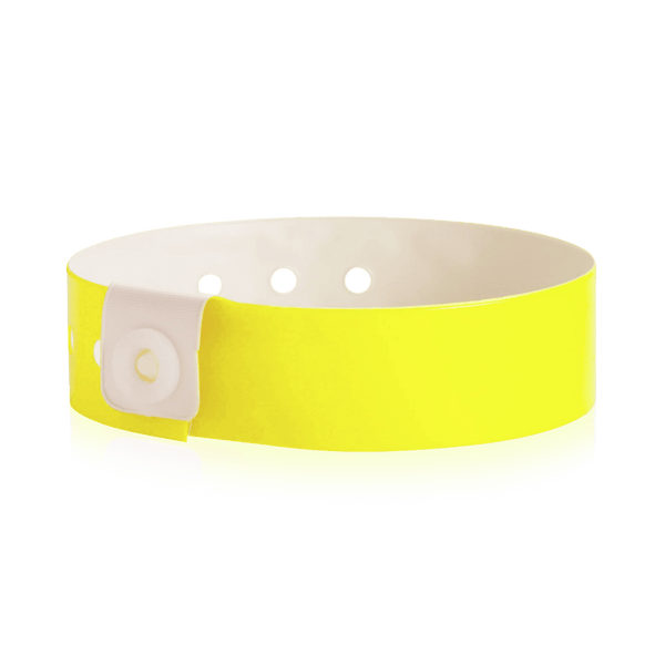 Event Wristbands Vinyl Solid / Red / 500 Bulk Color Vinyl Wristbands