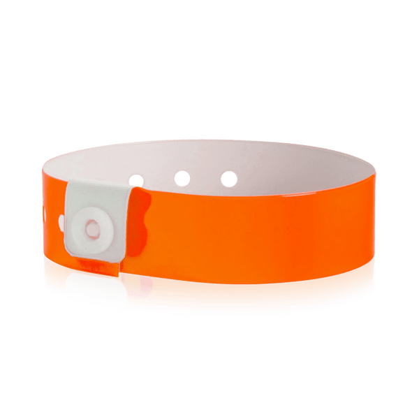 Event Wristbands Vinyl Solid / Red / 500 Bulk Color Vinyl Wristbands