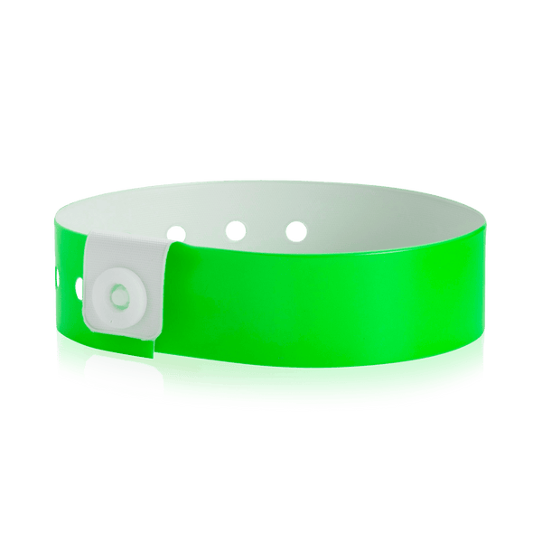 Event Wristbands Vinyl Solid / Red / 500 Bulk Color Vinyl Wristbands