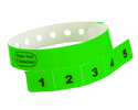 Event Wristbands Vinyl Tear-Off Tab Tear-Off Tab Wristbands