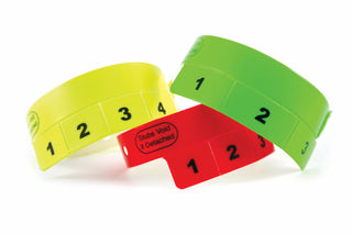Event Wristbands Vinyl Tear-Off Tab Tear-Off Tab Wristbands