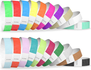 Colored Wristbands Tyvek
