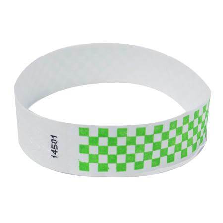 Event Wristbands Tyvek Stock - Pre-Printed 3/4