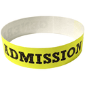 Event Wristbands Tyvek Stock - PrePrinted Security Access Wristbands