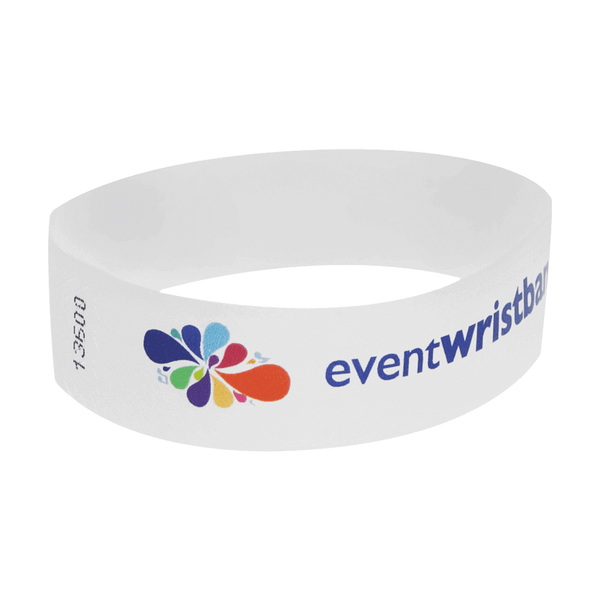 Event Wristbands Tyvek Stock - Solid 3/4