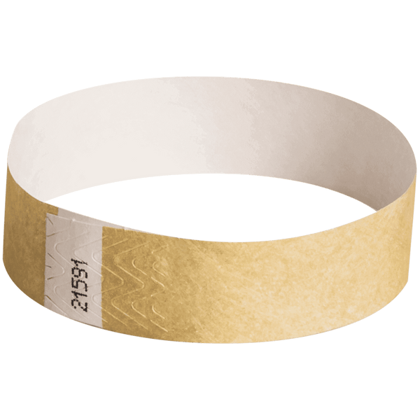 Event Wristbands Tyvek Stock - Solid Color Paper Event Wristbands