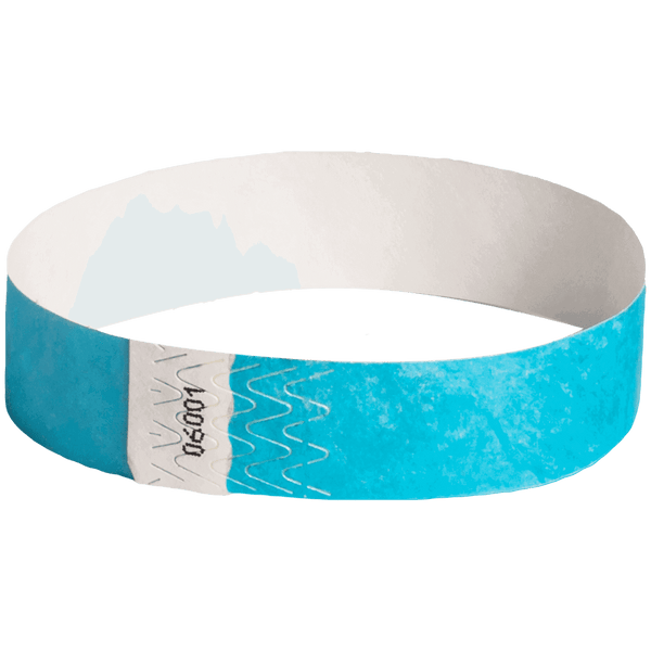 Event Wristbands Tyvek Stock - Solid Color Paper Event Wristbands