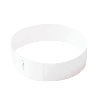 Event Wristbands Tyvek Stock - Solid White / 100 1