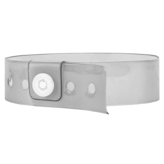 Event Wristbands Vinyl Translucent Translucent / Clear / 500 Bulk Translucent Vinyl Wristbands