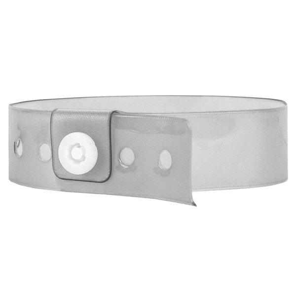 Event Wristbands Vinyl Translucent Translucent / Clear / 500 Bulk Translucent Vinyl Wristbands
