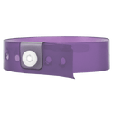 Event Wristbands Vinyl Translucent Translucent / Lavender / 500 Bulk Translucent Vinyl Wristbands