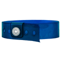 Event Wristbands Vinyl Translucent Translucent / Navy Blue / 500 Bulk Translucent Vinyl Wristbands