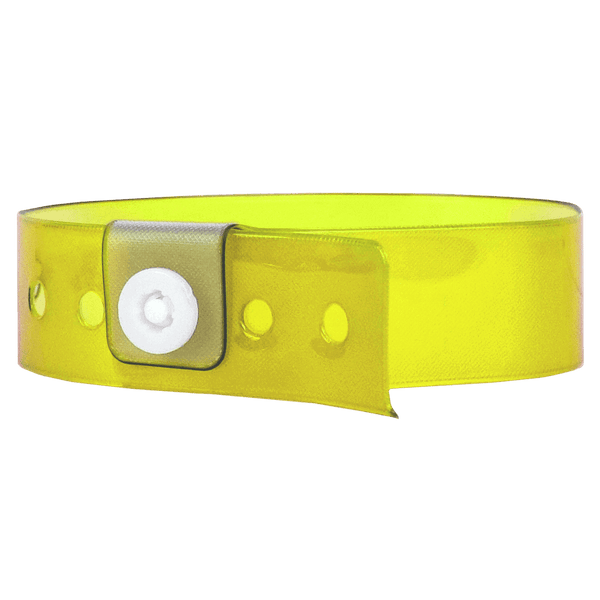 Event Wristbands Vinyl Translucent Translucent / Yellow / 500 Bulk Translucent Vinyl Wristbands